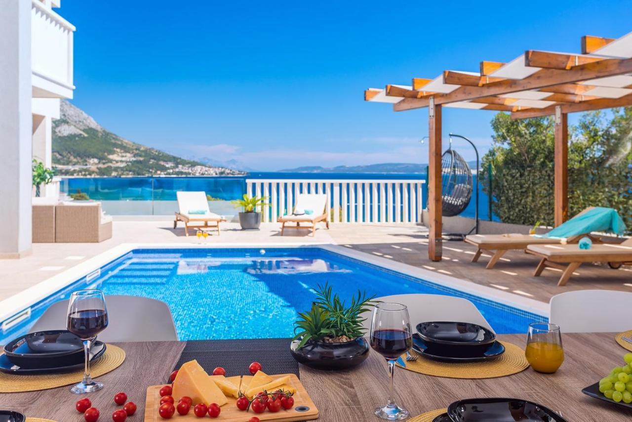 Villa Matan - Only 200M From The Sandy Beaches, Private 28M2 Pool Omis Bagian luar foto